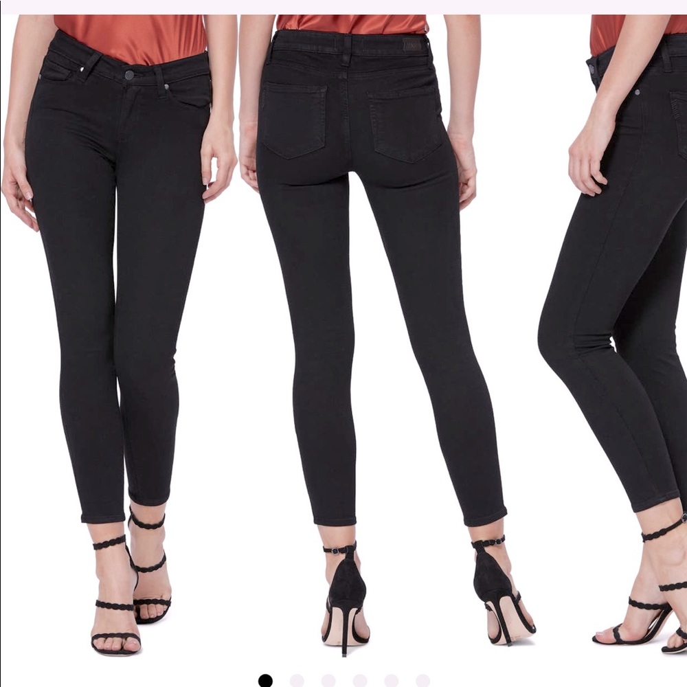 PAIGE DENIM - Transcend Verdugo Crop Skinny Jeans